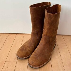 Roots Mid Shaft Tribe Leather Boots